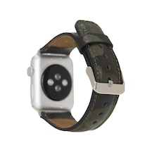 Apple Watch Uyumlu Deri Kordon 42-44-45mm Kf04n
