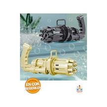 Baloncuk Atan Minigun Tabanca - Çocuklar İçin Eğlenceli Oyuncak
