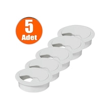 Bilgisayar Kablo Kanalı 64mm Beyaz 5'li