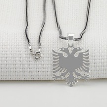 Takılingo 925 Ayar Gümüş Sade Arnavut Erkek Kolye Gümüş