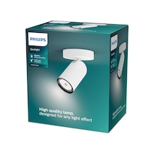 Philips Myliving Pongee Tavan/duvar Beyaz Spot Lamba Gu10 Duy Am Çok Renkli