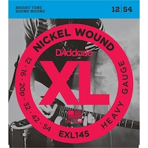 D'addario Exl145 Takım Tel Elektro Gitar Teli 012
