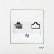 Viko Karre 1x4 Telefon Priz N11.90