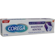 Maksimum Güç Kontrol + Tutuş Diş Protezi Yapıştırıcı Krem 40 Gr