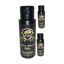 Caraboa Kadınlar Ve Ap.erkekler Için Analrelax Oil 3 Adet Lubricantanalrahatlatıcı Kasgevşetici Kaydırıcıyağ 60 Ml