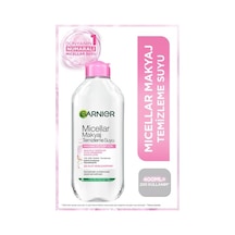 Garnier Micellar Makyaj Temizleme Suyu 400ml, 24 Saat Nemlendirme, Hassas Ciltler İçin