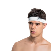 Erkek Spor Saç Bandı Kafabant Esnek Futbol Canlı İddialı Headband Gri