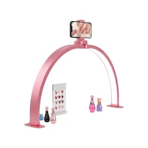 Trled F-700a 70cm Pembe Katlanabilir Masaüstü Manikür Ve Protez Tırnak Lambası Belirtilmemis