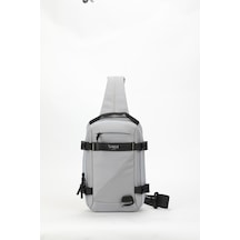 Baggaj Cs24154 Çapraz Sırt Çantası Grey
