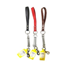 Cans SL111D Kısa Çelik Yaylı Gezdirme Tasması Çok Renkli 3 MM x 40 CM Çok Renkli