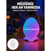 Uzaktan Kumandalı, Usb Girişli, Döner Projektör Lamba Yeni Nesil Mor