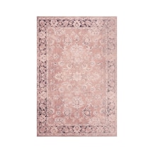 Kartela Halı Lino Halı Jüt Taban Dokuma Halı Gül Kurusu - 100 X 150 Cm