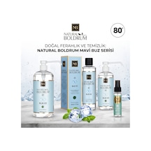 Nb Naturel Bodrum Blue İce Kolonya Mega Aile Seti 1 Litre + 500 Ml + 400 Ml + 60 Ml 4'lü Paket %80