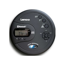 Lenco Cd-300bk - Darbeye Dayanıklı Taşınabilir Bluetooth Cd-mp3 Çalar - Siyah