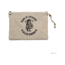 Zepplin Giyim Sons Of Anarchy California Clutch Astarlı Cüzdan / El Çantası