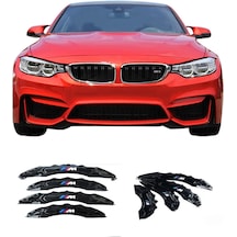 Bmw F30 ///m Siyah 17-18-19 Janta Uyumlu 4.lü Kaliper Kapagı