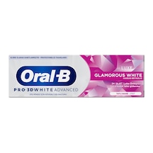 Oral-b Pro 3d White Advanced Luxe Glamorous White Diş Macunu 75 Ml - 8 Adet Tarı