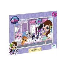 Yapboz- Ca.5018-19 Lıttlest Pet Shop Frame Puzzle 35-1-2