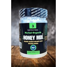Nurbal Şifa Merkezi Honey Mix 3 Organik Arısütü Polen Bal 400 G
