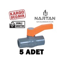 Pvc Içten Dişli Dişi Küresel Vana 1" - 32Mm (5 Adet)
