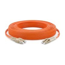 Alfafonet Sc/pc-lc/pc Multimode Om2 Dupleks 10 Metre Fiber Patch Cord