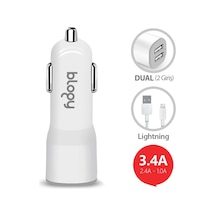 Blogy 3.4A Dual Usb Araç Şarj Seti