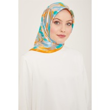 Armine Twill İpek Eşarp 24ya9140 51 - Desenli