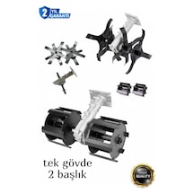 Moonshop Çp26x9 Tek Gövde 2 Başlıklı Toprak Eşeleme Çapa Aparat