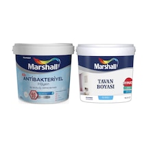 Marshall Antibakteriyel Hijyen Iç Cephe Boyası 15Lt=20Kg+Marshall (278612850)