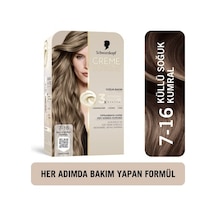 Yoğun Bakım Full Kit, 7-16 Küllü Soğuk Kumral Saç İçin