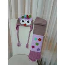 Çocuk Atkı-bere Açık Pembe