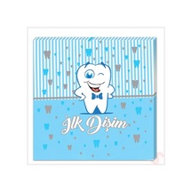 İlk Dişim Peçete 33cm X 33cm, 20 Adet - Mavi