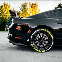 Motorsiklet 8X Ince Yanak Lastik Her Lastiğe Uyumlu Sticker (524844203)