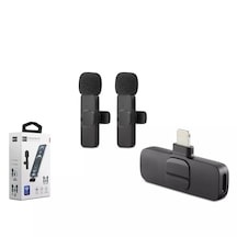 Hadron Hdx2784 Çift Mikrofonlu Lightning Uyumlu Wireless Yaka Mik