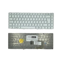 Sony İle Uyumlu Vaio Pcg-7181m, Pcg-7182w, Pcg-7185m, Pcg-7191l Notebook Klavye Beyaz Tr