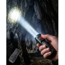 Taşınabilir Mini El Feneri Usb Type-c Şarjlı Ve Dayanıklı Tasarım