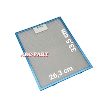 Silverline 2211 X6 Davlumbaz Alüminyum Filtre - 1 Adet - 26,2x33,5 Cm