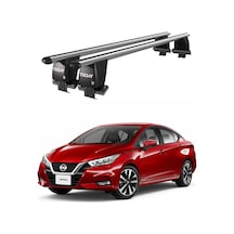 Royal Nissan Note / Versa 2013 Ve Sonrası Uyumlu Gri Kilitli Ara Atkı Port Bagaj Tavan Barı