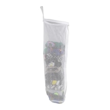 Dolap İçi Askılı Beyaz Çorap Filesi 50x10 Cm