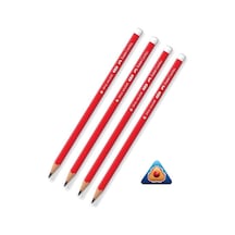 Kurşun Kalem Üçgen 4 Adet Faber Castell Okul Kalemi Kurşun Kalem