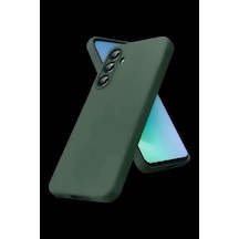 Galaxy A27 5g Nano İçi Kadife Silikon - Koyu Yeşil