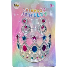 Prenses Tacı Ve Küpe Seti