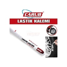 Carub Lastik Yazma Kalemi Lastik Boya Kalemi Beyaz