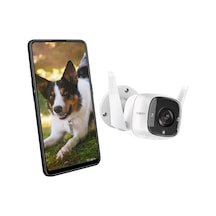 Tp-link Tc65, 2k 3mp, Hareket Algılama, Ip66 Su Geçirmez, 30m Gece Görüşü, Çift Yönlü Ses, Bulu