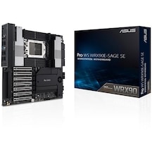 Asus Pro WS WRX90E-SAGE SE AMD WRX90 8000 MHz (OC) DDR5 sTR5 E-ATX Anakart