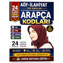 Aöf İlahiyat Arapça Tüm Sınıflar İçin Kodlarla Arapça