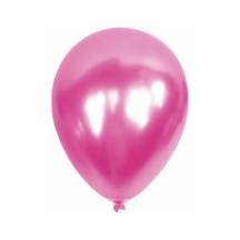 Metalik Pembe Balon 12'Li