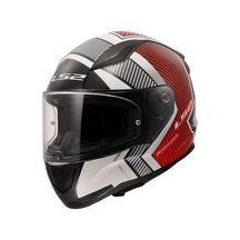 Ls2 Rapıd 2 Extra Beyaz-kırmızı Kask Beyaz-Kırmızı