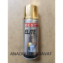 Best 400 ML Sprey Boya Altın Gold Efekt Altın Krom Parlak Renk