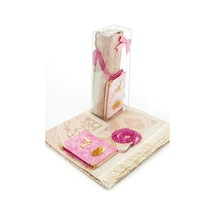 10 Adet Özel Set - Kadife Kaplı Yasin Kitabı - Cep Boy N11.4728